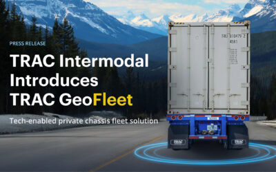 Focused on Quality. Driven by Innovation. TRAC Intermodal Introduces TRAC GeoFleet: Tech-Enabled Private Chassis Fleet Solution